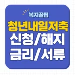 청년내일저축계좌 신청